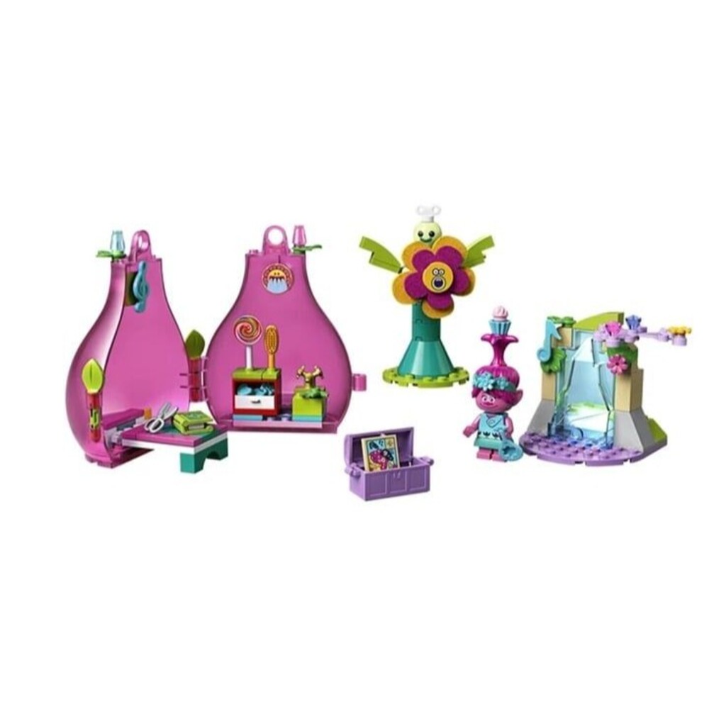 LEGO Trolls World Tour Poppy’s Pod 41251 Playhouse Building Kit with Poppy - Picture 4 of 6